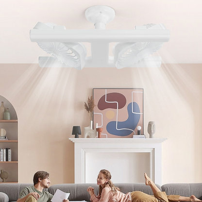 🔥Limited-time offer-Modern 2-in-1 LED Ceiling Fan Light~Can be controlled remotely