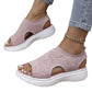 👡🌬️ Women's Breathable Knit Platform Sandals – Lightweight and Soft ✨