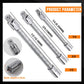 1/2 Inch 35cm Multifunctional Socket Wrench Set - 3 Bendable Shafts, Wrench Extender, Connecting Rod - Work Tools, Cars Accessories, Car Stuff, Field Mechanic Tools