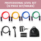 🏋️‍♀️📿 Resistance band set for full-body workouts