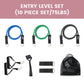🏋️‍♀️📿 Resistance band set for full-body workouts
