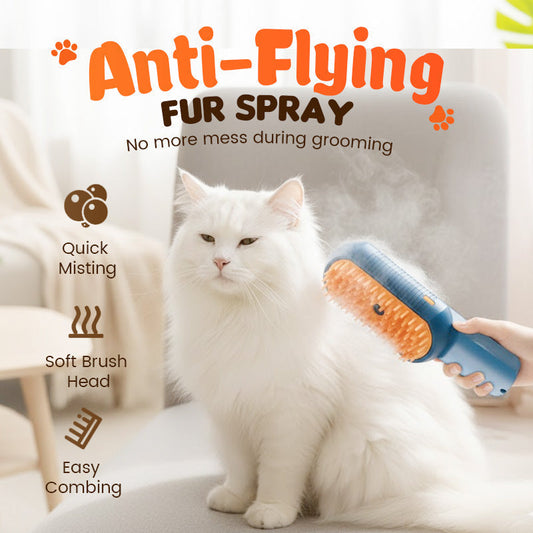 🔥50% Off Hot Sale🚀Rechargeable Pet Spray Massage Comb🐱🐶