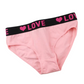 Women's Cotton Blend "LOVE" Waistband Panties