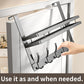 🥳 50% OFF! 🥳 Over The Door Hooks with Storage Basket