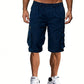 Men's Casual Cargo Shorts with Multi-Pockets