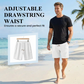 🩳 LIMITED-TIME 52% OFF! ✨ Men's Waffle Knit Shorts – Breathable, Drawstring, Casual Comfort 🧇