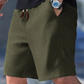 🩳 LIMITED-TIME 52% OFF! ✨ Men's Waffle Knit Shorts – Breathable, Drawstring, Casual Comfort 🧇