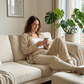 👗 49% OFF NOW! ☀️ Women's Soft Casual Top & Wide-Leg Pants Set – Lightweight & relaxed fit – Effortless comfort, perfect for summer days or lounging 🌸✨