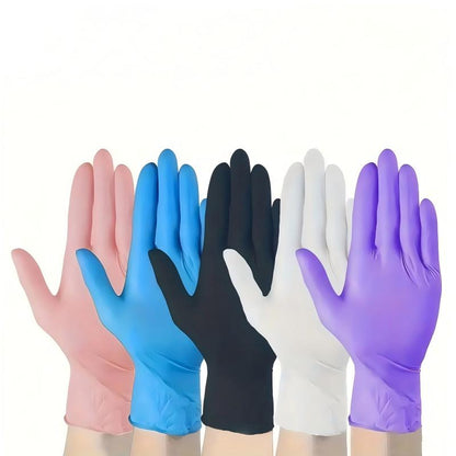 🧤 Heavy-Duty Nitrile Gloves – Disposable Multipurpose Work Gloves (20pcs)