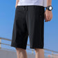 🔥Summer Hot Sale 50% OFF：Only ￡14.99‼️❄️Men’s Stretch Ice Silk Shorts🧊Cool Ice Silk Fabric☁️🤸4-Way Stretch Elastic Fit💦Sweat-Wicking No Sticky Skin🎗️Elastic Drawstring Waist For Daily & Loungewear