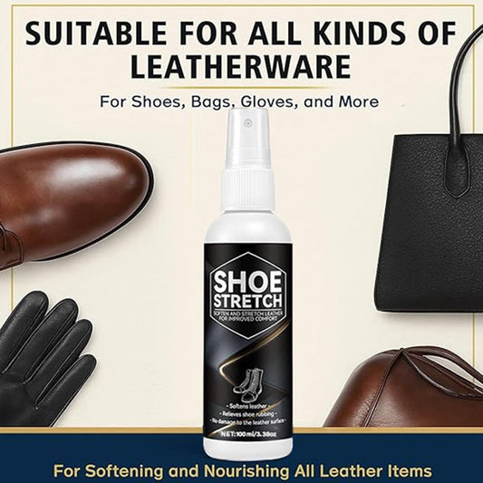 👞 Leather softener—gently penetrates fibers, stops painful chafing