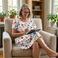 Women's Casual Floral Print Dress