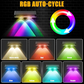 🏡☀️ No Electricity Bills, Just Beautiful Outdoor Light –Solar Outdoor Wall Light – 3 Color & Rainbow✨