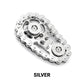 Stainless Steel Gear Chain Fidget Spinner