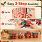 📢📢 50% Off!! 🥳 💞 Over 50,000 Sold! ⚡🚂 Holiday-Themed DIY Train Puzzle