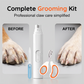 Quiet Electric Pet Nail Grinder with LED Light for Dogs and Cats