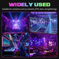 🎁💡 XDV 6-Arm Stage Light – 50% OFF! RGBW colors, strobe effects, DMX control – great for events & festive decor. 🎵