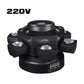 🎁💡 XDV 6-Arm Stage Light – 50% OFF! RGBW colors, strobe effects, DMX control – great for events & festive decor. 🎵