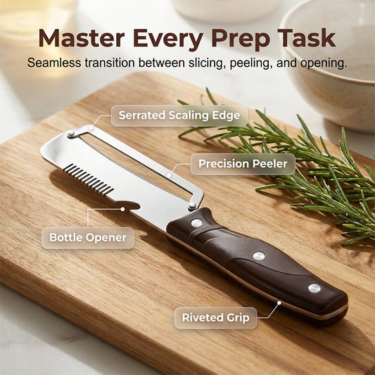 Heavy-Duty Multi-Function Peeler