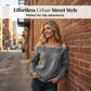 Women's Fashion Wide Strap Denim Top