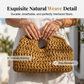 Handwoven Straw Handbag for Women