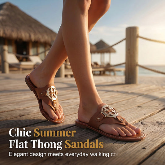 Women's Flat Comfortable Thong Sandals