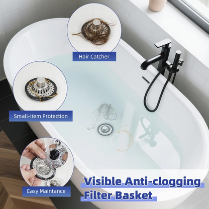 📢📢40% OFF !! ⏰Stainless Steel Kitchen Sink Strainer