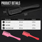 DIY Hair Thinning Comb with Adjustable Blade & Beginner-Friendly Design