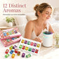 🔥Limited Time 50% Off！🎁🌺The fresh scent lifts your mood！🌷12-Pack Water Soluble Essential Oils Set