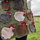 Crochet Chicken Egg Collecting Apron