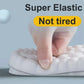 Highly elastic latex sports insoles – soft shoe inserts, arch support, orthopedic insoles – breathable, odor-resistant, shock-absorbing cushioning.