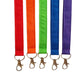 Plain Fabric Pen Lanyard
