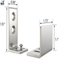 🔧 50% OFF NOW! 🚪 Heavy Duty Wall Mounted Floor Guide – Sturdy steel, easy install & smooth sliding – Perfect for sliding doors & heavy traffic areas 🏠