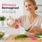 ✂️ Chop Herbs 5X Faster with Smart Kitchen Scissors 🌿