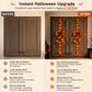LED Lighted Halloween Cabinet Bow Decoration
