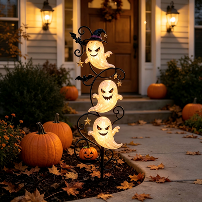 Halloween Ghost Garden Stake Light