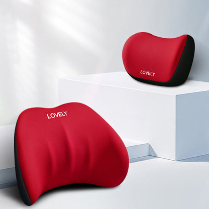Car Lumbar Support Pillow and Neck Pillow Kit
