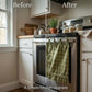 Farmhouse Ruffled Oven Door Skirt