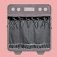 Farmhouse Ruffled Oven Door Skirt