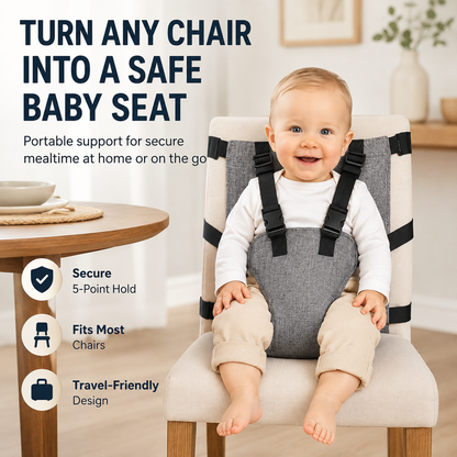🎁🔥Last day sale 50% OFF🔥  👶Portable Baby High Chair Safety Harness Strap