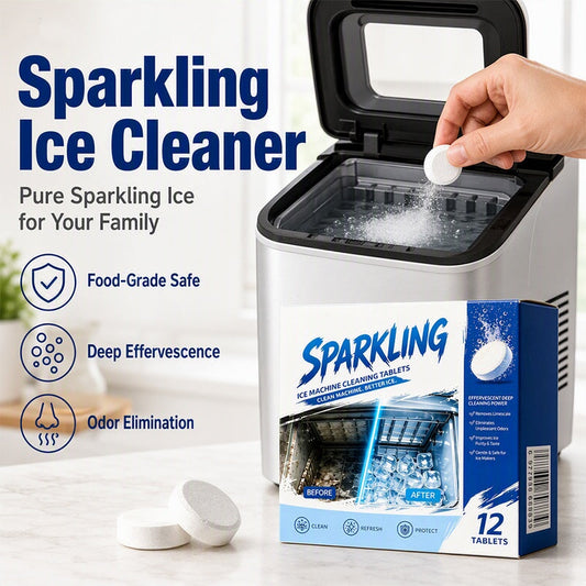 ⏳⏳Limited Sale 50%OFF🧊 Ice Machine Cleaner Descaler Tablets