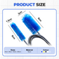 Multi-Function Dual-Head Spring Brush