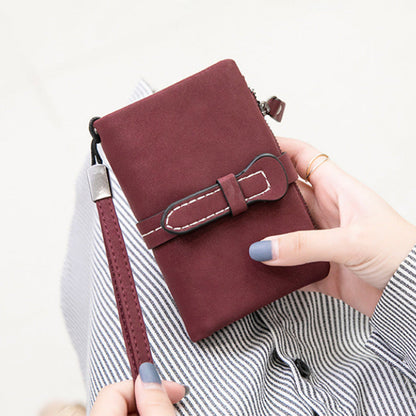 Large-Capacity Clutch Wallet with Multiple Card Slots