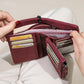 Large-Capacity Clutch Wallet with Multiple Card Slots