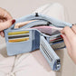 Large-Capacity Clutch Wallet with Multiple Card Slots