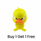3D Printed Angry Yellow Duck Desk Toy