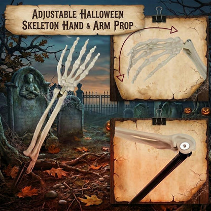 Halloween Skeleton Hand Yard Stake Decoration