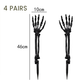 Halloween Skeleton Hand Yard Stake Decoration