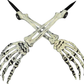 Halloween Skeleton Hand Yard Stake Decoration