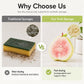 Cute Fruit Shaped Dishwashing Sponge Scrubber